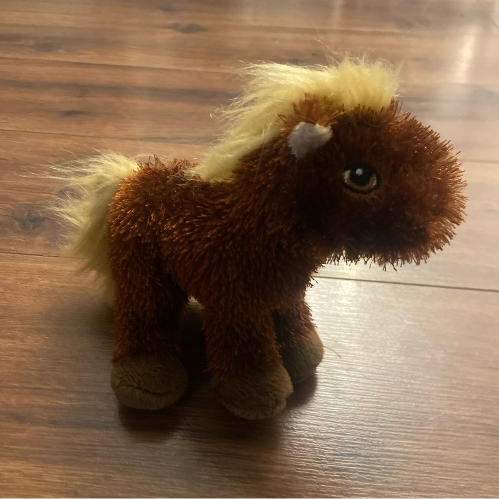 GANZ Webkinz Lil Kinz Horse HS103 Plush Stuffed Animal - No CODE